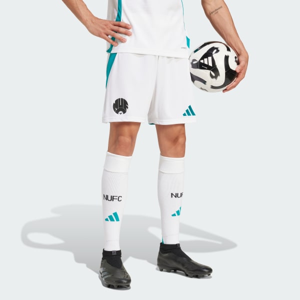 Hvid Newcastle United FC 24/25 tredjeshorts