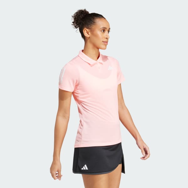 Pink Club Tennis Polo Shirt