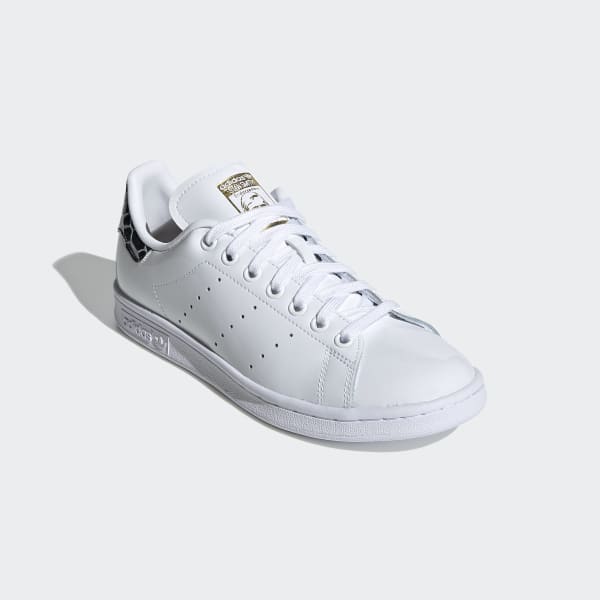 stan smith snakeskin white