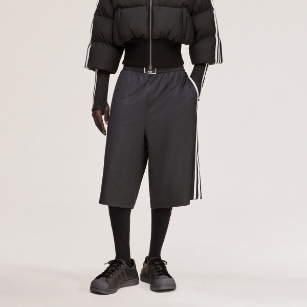 สีเทา กางเกงบาสเกตบอลขาสั้น adidas Originals by Avavav