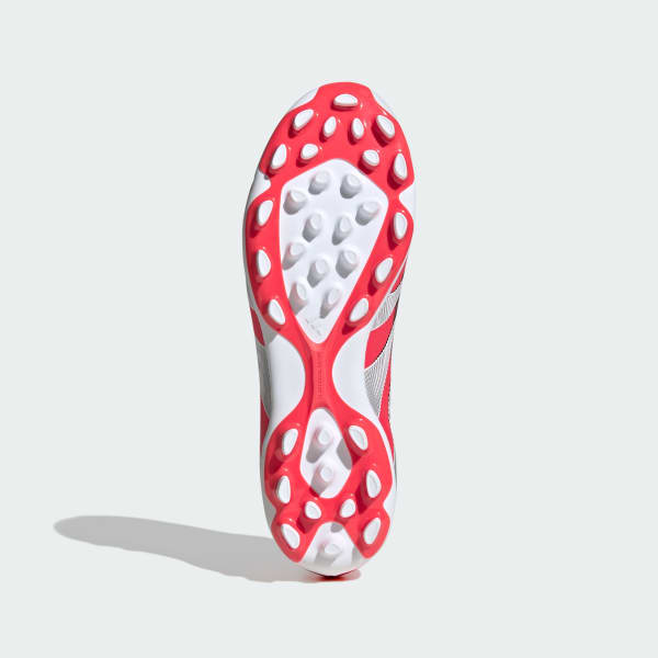 Rojo Bota de fútbol Predator League césped artificial