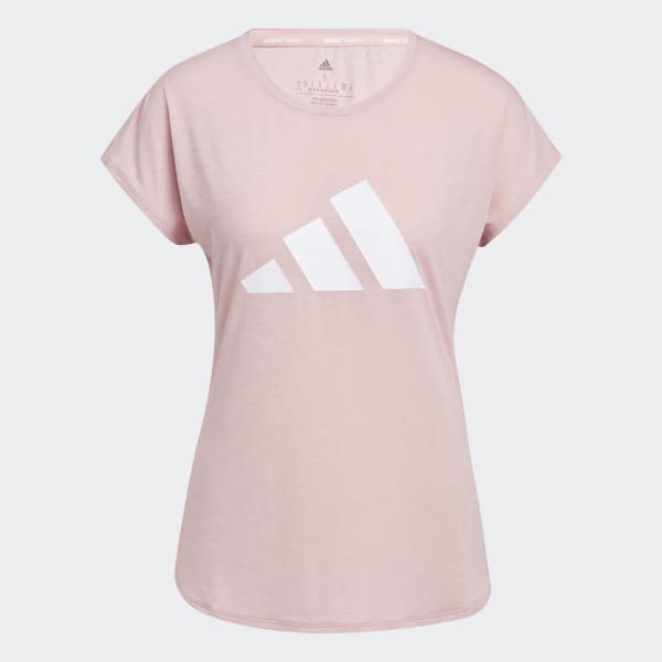 Pink 3-Stripes Training Tee BS896