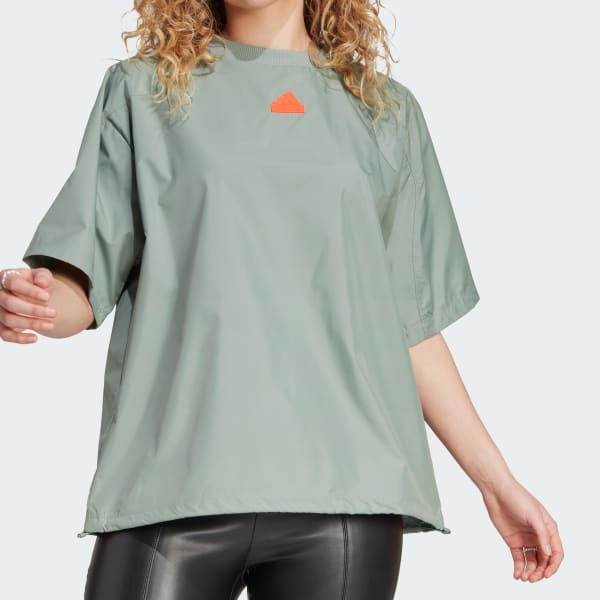 Vert T-shirt ample City Escape