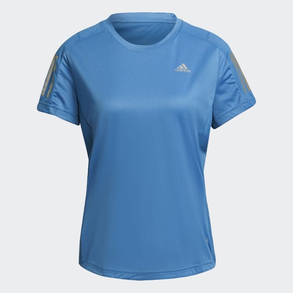 Azul Camiseta Own the Run IPF44