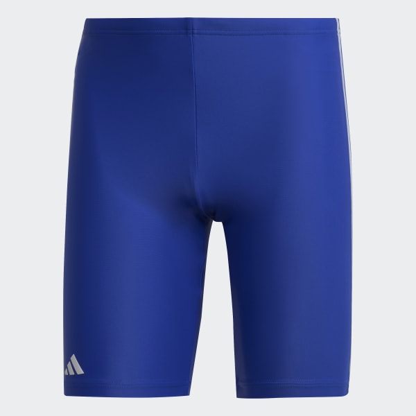 Blauw Classic 3-Stripes Lange Zwembroek