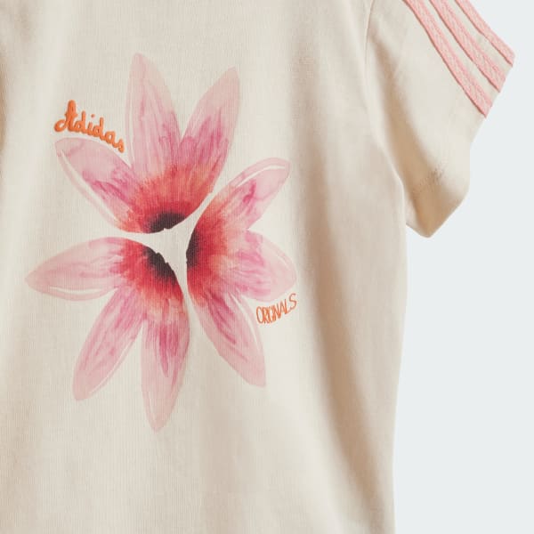 Adidas adidas Originals Summer Glow Tee and Short Set BUY IN EUROPE