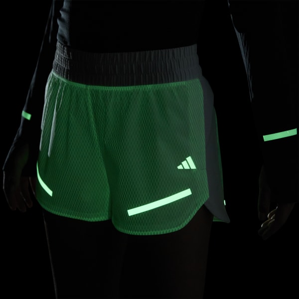Blanc Short de running Reflect At Night X-City