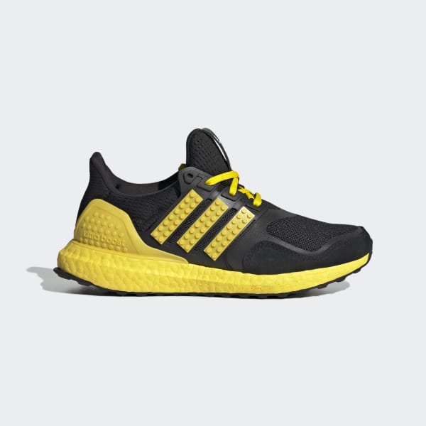 ultra boost black yellow