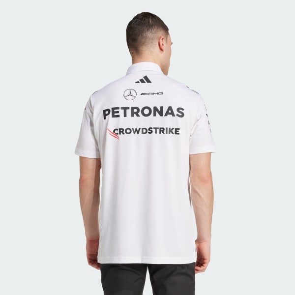 Bialy KOSZULKA MERCEDES - AMG PETRONAS FORMULA ONE TEAM POLO