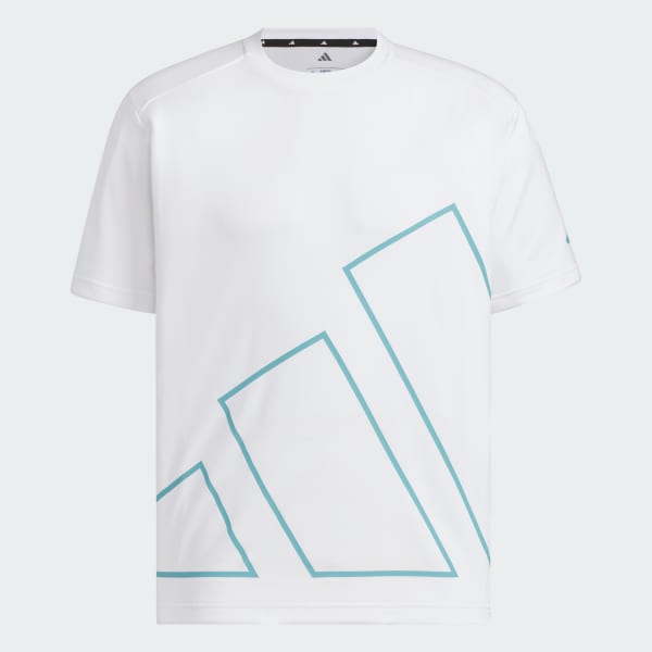 ホワイト マストハブ レギュラーフィット ビッグロゴ半袖Tシャツ