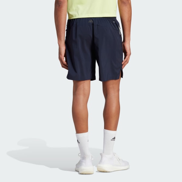 Azul Shorts de Entrenamiento HIIT 