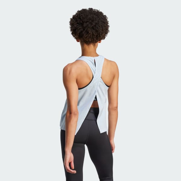 Blue Run Icons Made with Nature Running Tank Top