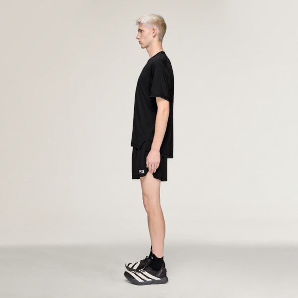 Svart Y-3 RUNNING SHORTS