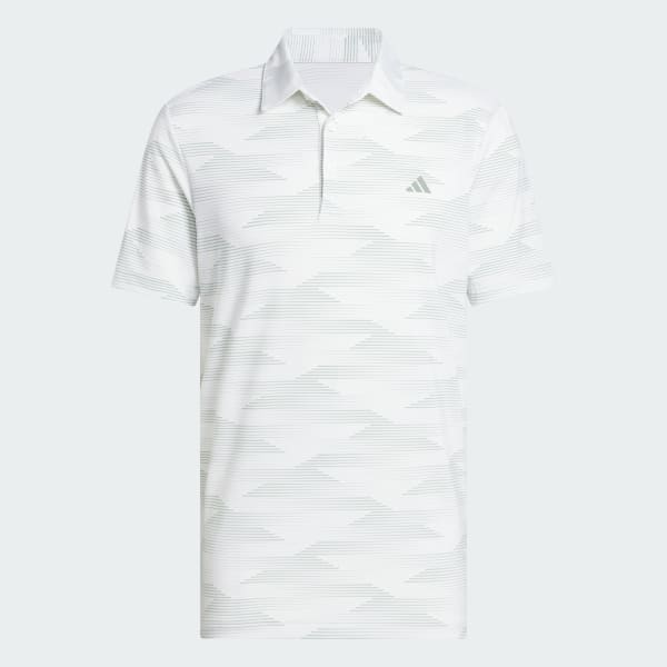 White Ultimate365 Speed Stripe Polo Shirt