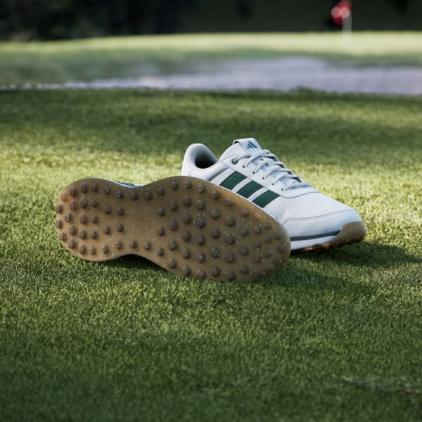 White S2G 26 LEATHER SPIKELESS GOLF SHOES