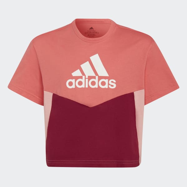 Rozowy Colorblock Tee