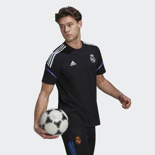 Negro Playera de Entrenamiento Condivo 22 Real Madrid TG671