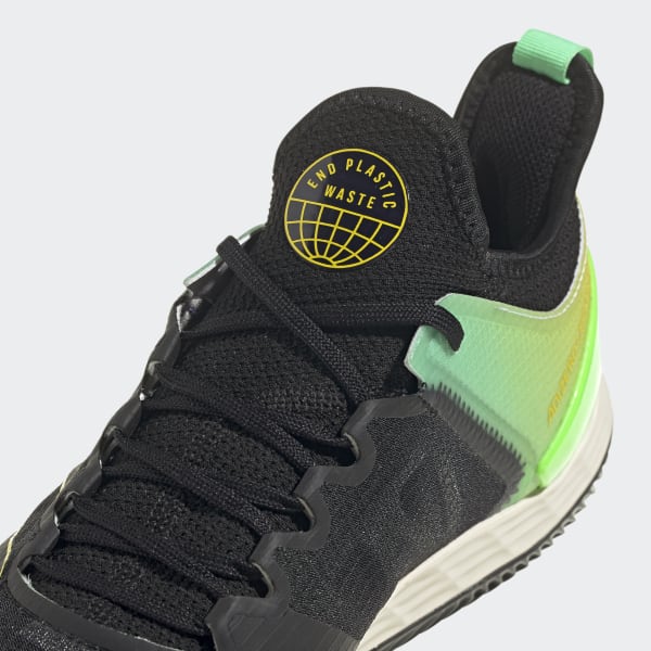Black Adizero Ubersonic 4 Clay Court Tennis Shoes LVJ83