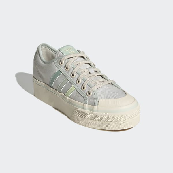 Blanco Zapatillas Nizza Plataform