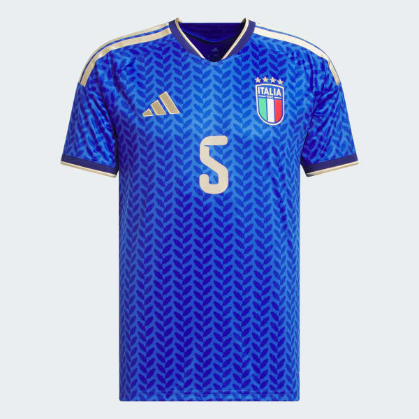 adidas Italy 26 Home Calafiori Jersey - Blue | Free Shipping with