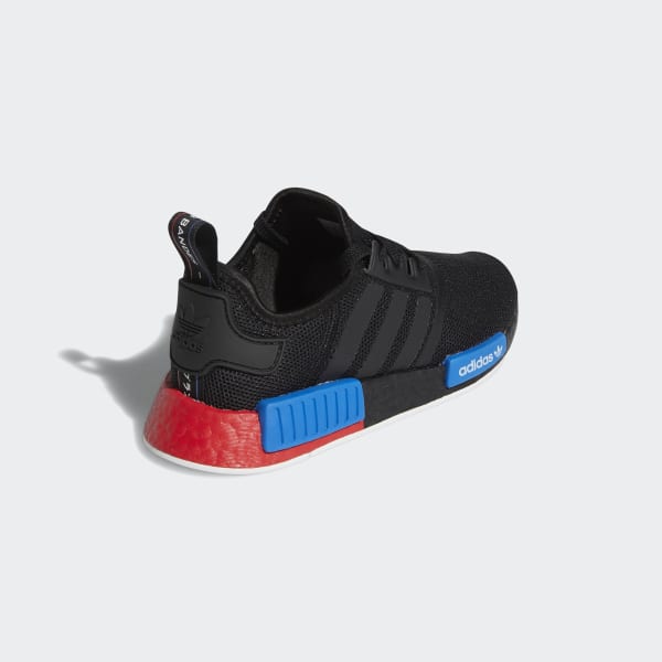 nmd shoes red and black