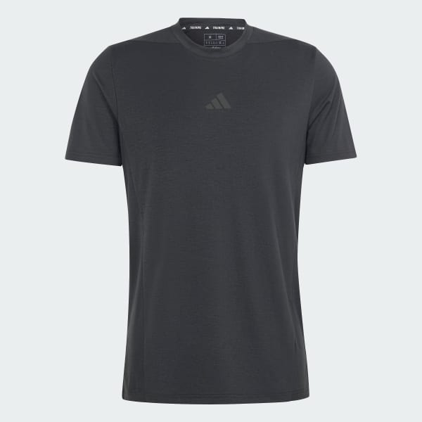 adidas Designed for Training Workout T Shirt Black Free Delivery adidas UK