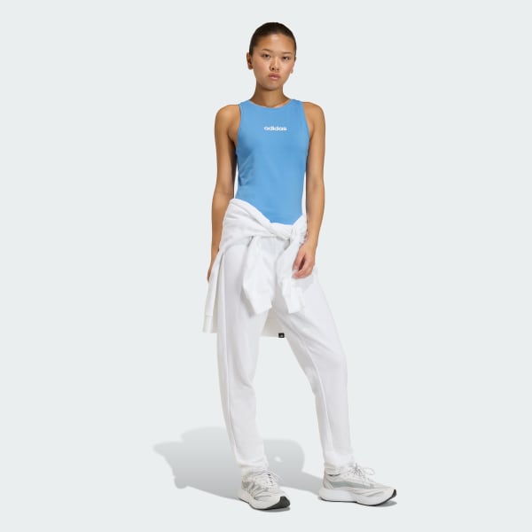 Azul Regata Algodão Essentials Linear Slim