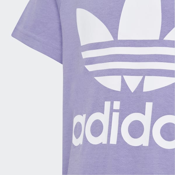 Lila Trefoil T-Shirt