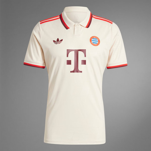 adidas FC Bayern 24 25 Third Jersey Beige Free Shipping with adiClub adidas US