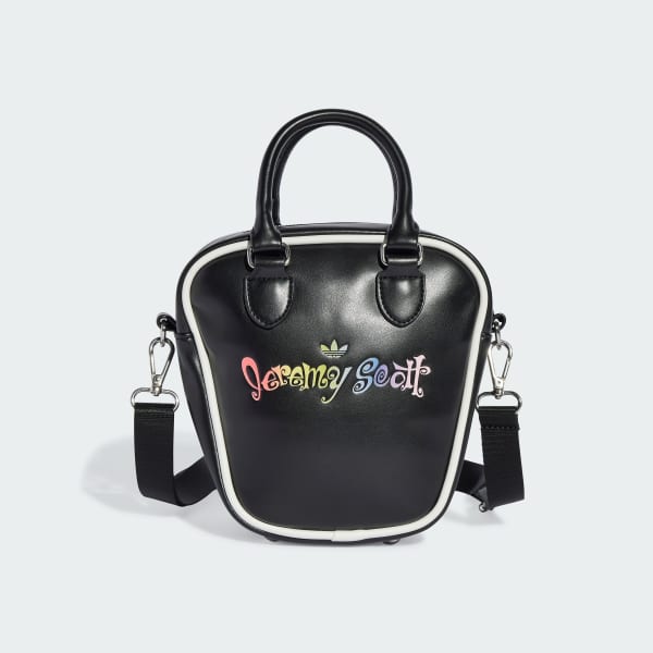 Svart adidas x Jeremy Scott Mini bowlingväska