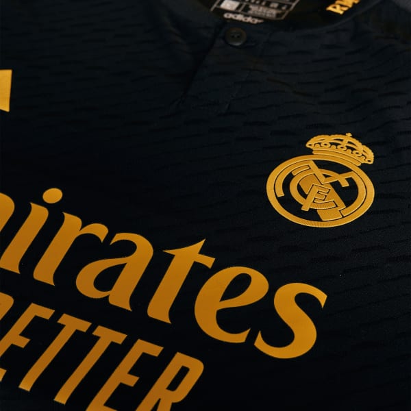 T-shirt Authentic Troisième Kit Homme Noir 23/24 - Real Madrid CF