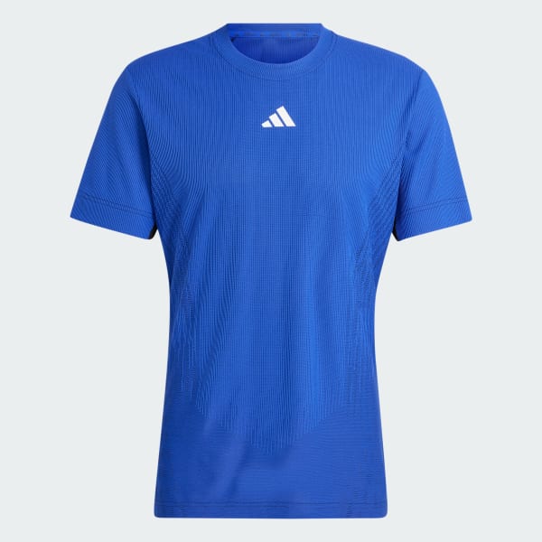 สีน้ำเงิน เสื้อยืดเทนนิส Pro AIRCHILL FreeLift