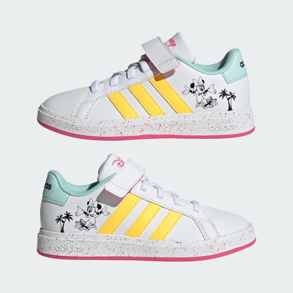 adidas Grand Court x Disney Sneakers Kids - White | Free adidas Grand Court x Disney Sneakers Kids - White | Free