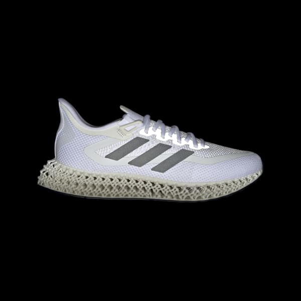 Bialy adidas 4DFWD 2 running shoes