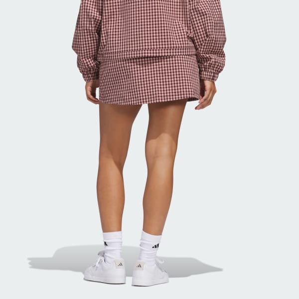 Bordeaux Ultimate365 Gingham Skort