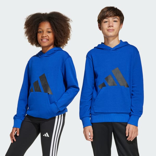 Bleu Sweat-shirt à capuche Essentials Enfants