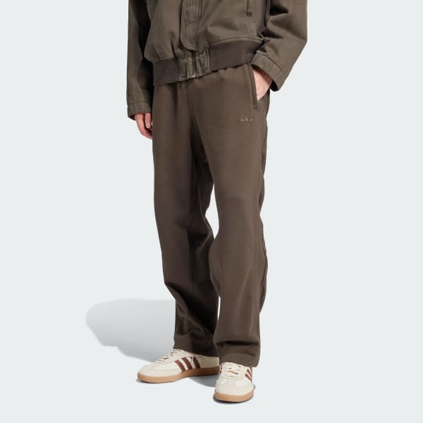 Green Premium Essentials Open Hem Joggers