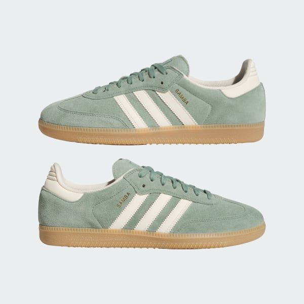 adidas Samba ADV Shoes - Green | Free Shipping with adiClub