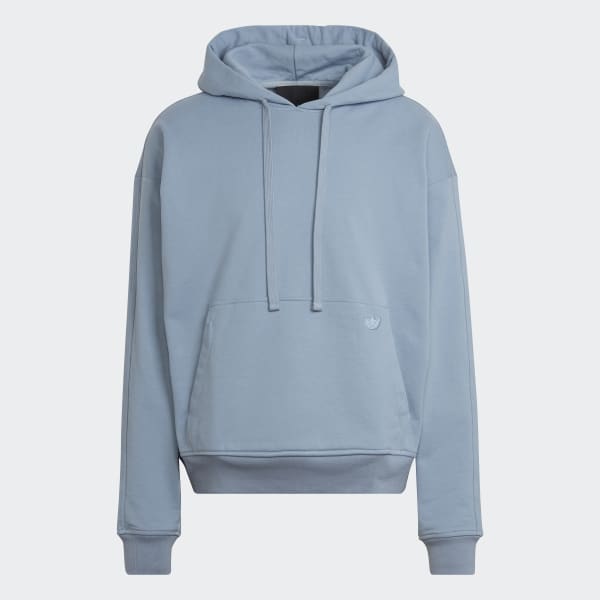 adidas originals essentials hoodie in blue