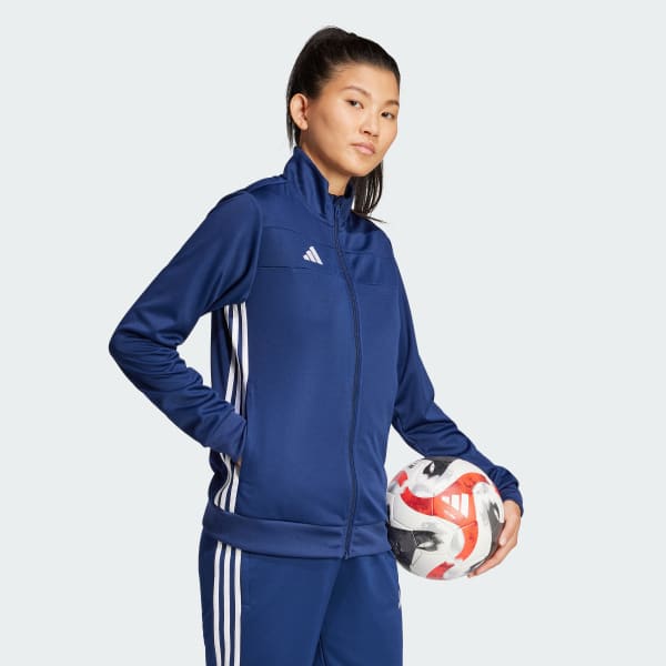 adidas Tiro 25 Essentials Training Jacket - Blue | Free adidas Tiro 25 Essentials Training Jacket - Blue | Free