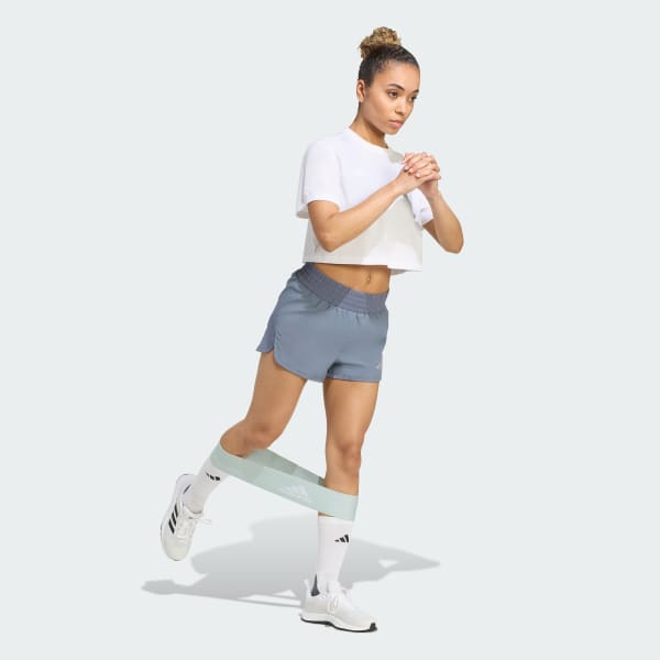 Gris Shorts Racer Pacer Tejidos