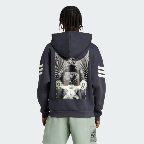 Cinzento CAMISOLA COM CAPUZ ADIDAS STAR WARS THE MANDALORIAN