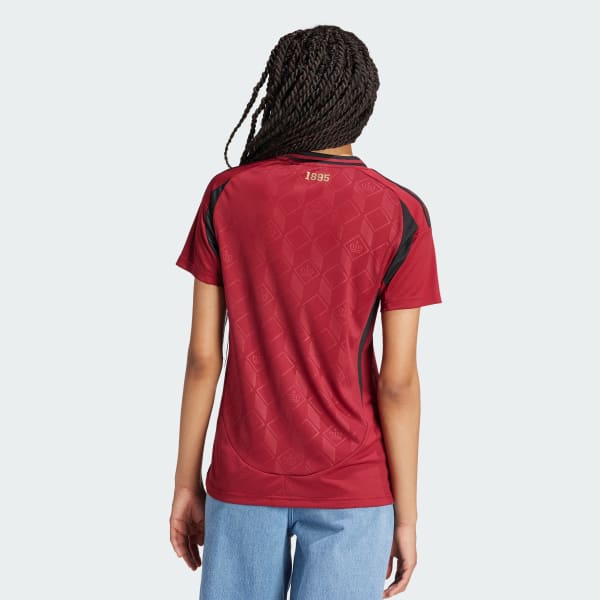 Burgundy Camiseta primera equipación Bélgica 24