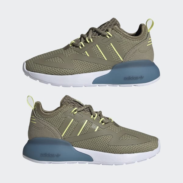 adidas ZX 2K Sneakers - Green | H02366 | adidas US