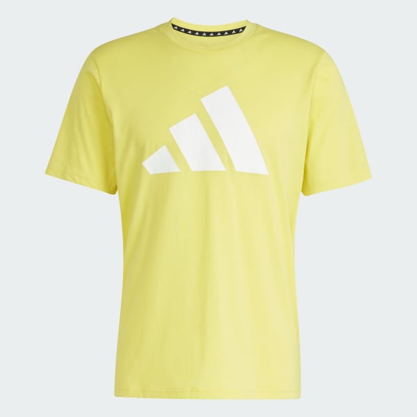 Yellow Train Essentials Feelready Logo Training Tee