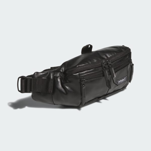 Svart SKATEBOARDING VEGAN LEATHER CROSS BODY BAG