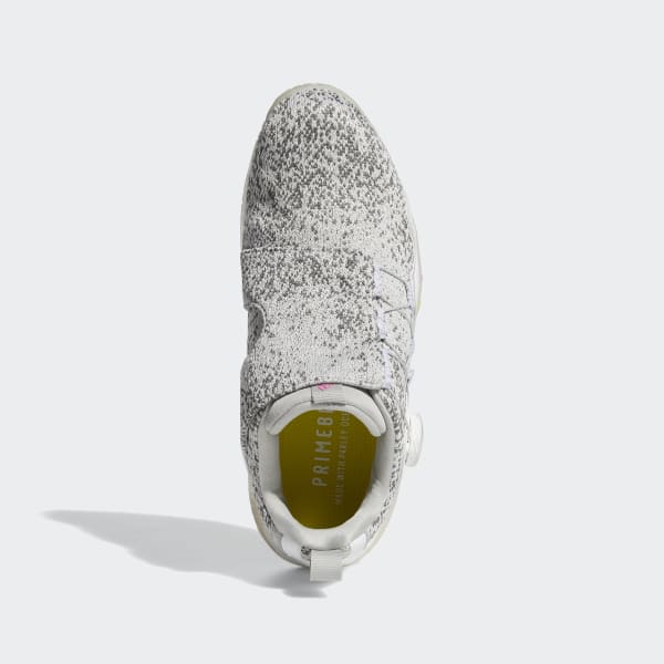 White Codechaos BOA 21 Primeblue Spikeless Golf Shoes