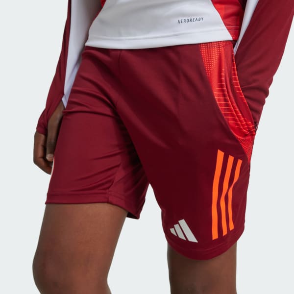 Short da allenamento Tiro 24 Competition Junior AS Roma Bordeaux