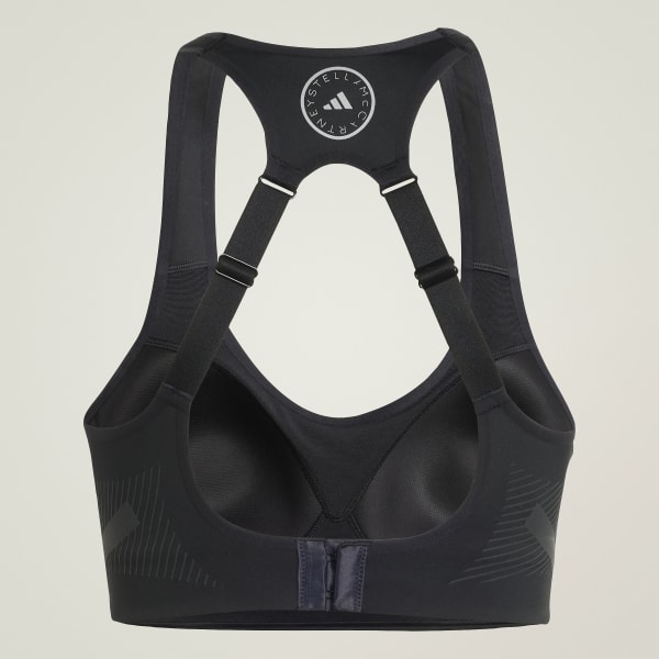 ADIDAS BY STELLA MCCARTNEY TRUEPACE　XS Adidas by Stella McCartney TruePace Stretch-Jersey Crop Top