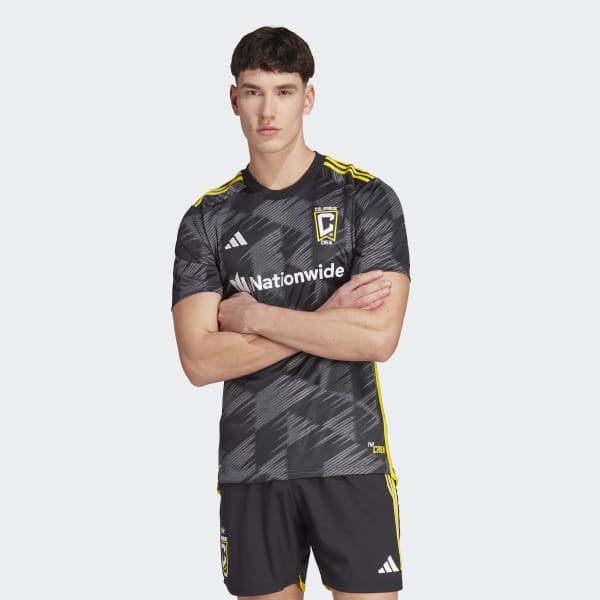 Adidas Columbus Crew 23/24 Away Jersey Black L Mens